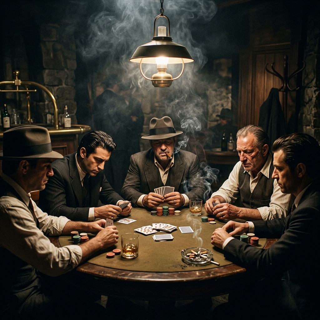 Black Hat Poker - The Mafia Room
